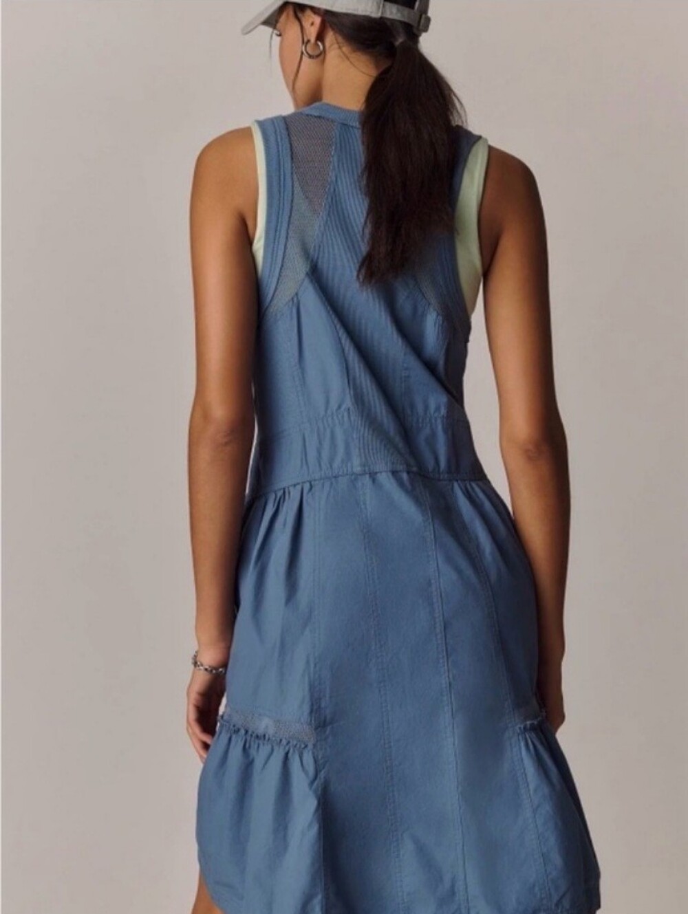 Anthropologie Daily Practice Trek Utility Sleeveless Active Dress Size Medium - Picture 3 of 12
